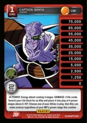 Captian Ginyu 1-4 Premeir Personality Stack Pack Foil